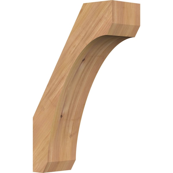 Ekena Millwork 5 1/2"W x 14"D x 22"H Legacy Smooth Knee Brace, Western Red Cedar BRC06X14X22LEC00SWR - main
